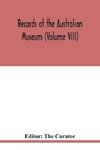 Records of the Australian Museum (Volume VIII)