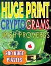 Huge Print Cryptograms of Irish Proverbs