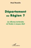 Département ou Région ?