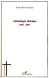 Christologie africaine (1956-2000)