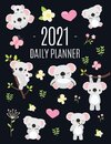 Cute Grey Koala Planner 2021