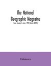 The National geographic Magazine; Index January to June, 1920 (Volume XXXVII)