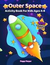 Outer Space Activity Book For Kids Ages 4-8