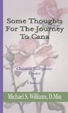 Some Thoughts For The Journey To Cana