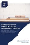Développement et planification des programmes d'études