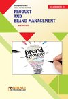 PRODUCT AND BRAND MANAGEMENT MARKETING MANAGEMENT SPECIALIZATION