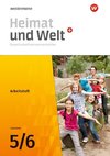 Heimat und Welt Plus Gesellschaftswissenschaften Arbeitsheft 5 / 6 - Ausgabe 2021 für das Saarland