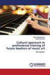 Cultural approach in professional training of future teachers of music art
