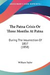 The Patna Crisis Or Three Months At Patna