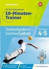 Fit fürs Gymnasium - Der 10-Minuten-Trainer. Übertritt 4 / 5 Mathematik Textaufgaben/Sachaufgaben