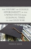 The History of College Affordability in the United States from Colonial Times to the Cold War