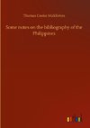 Some notes on the bibliography of the Philippines