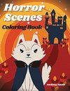 horror scenes coloring book
