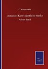 Immanuel Kant's sämtliche Werke