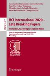 HCI International 2020 - Late Breaking Papers: Interaction, Knowledge and Social Media