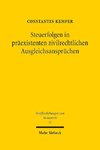 Steuerfolgen in präexistenten zivilrechtlichen Ausgleichsansprüchen