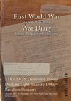 3 DIVISION Divisional Troops Durham Light Infantry 1/9th Battalion Pioneers
