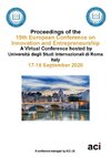 ECIE 2020-Proceedings of the 15th European Conference on Innovation and Entrepreneurship