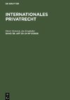 Internationales Privatrecht, Band 3b, Art 20-24 nF EGBGB