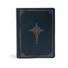 CSB Ancient Faith Study Bible, Navy Leathertouch