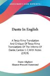 Dante In English