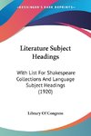 Literature Subject Headings