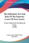 The Judicature Act And Rule Of The Supreme Court Of Nova Scotia