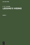 Lessing's Werke, Band 1, Lessing's Werke Band 1