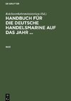 Handbuch für die deutsche Handelsmarine auf das Jahr ..., Handbuch für die deutsche Handelsmarine auf das Jahr ... (1903)