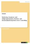 Marketing. Situations- und Zielgruppenanalyse, Produkt- und Kommunikationspolitik sowie Controlling