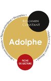 Fiche de lecture Adolphe (Étude intégrale)