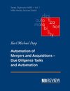 Automation of Mergers and Acquisitions