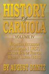History of Carniola Volume IV
