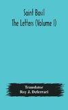Saint Basil The Letters (Volume I)