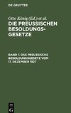 Die Preußischen Besoldungsgesetze, Band 1, Das Preußische Besoldungsgesetz vom 17. Dezember 1927