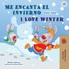 I Love Winter (Spanish English Bilingual Children's Book)