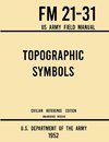 Topographic Symbols - FM 21-31 US Army Field Manual (1952 Civilian Reference Edition)
