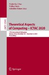 Theoretical Aspects of Computing - ICTAC 2020