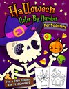 Halloween Color By Number For Toddlers