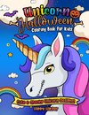Unicorn Halloween Coloring Book For Kids