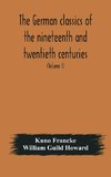 The German classics of the nineteenth and twentieth centuries