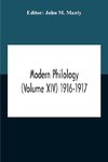 Modern Philology (Volume Xiv) 1916-1917