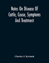 Notes On Disease Of Cattle, Cause, Symptoms And Treatment