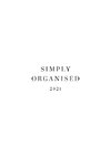 Simply Organised 2021
