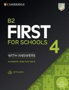 First for Schools 4. Student's Book with Answers with downloadable Audio with Resource Bank