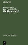 Maßanalyse