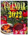 Calendar 2022. Super Food. Fruits. Berries