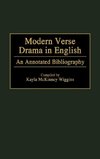 Modern Verse Drama in English