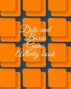 Dots and boxes game activity book