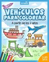 Vehículos para colorear a partir de los 2 años